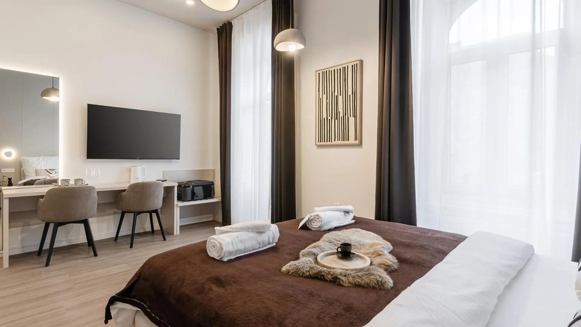 בודפשט Oasis Luxe Boutique Suites By Bqa לינה וארוחת בוקר